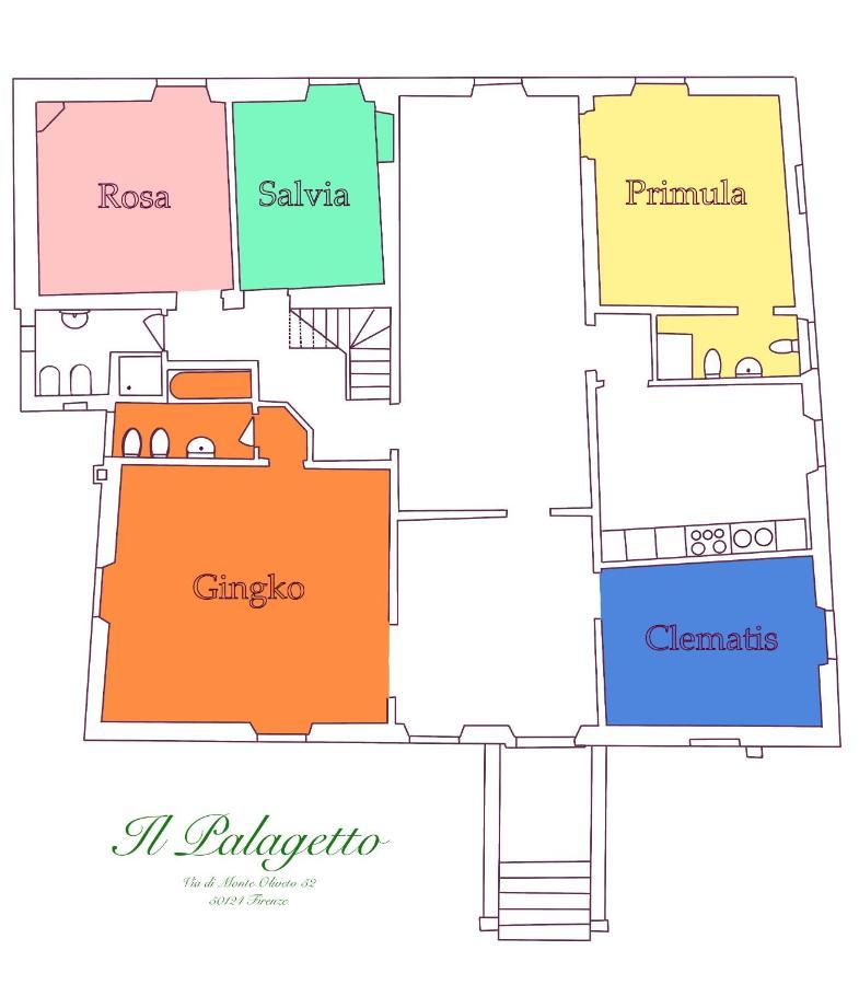 Il Palagetto B&B Firenze Bagian luar foto